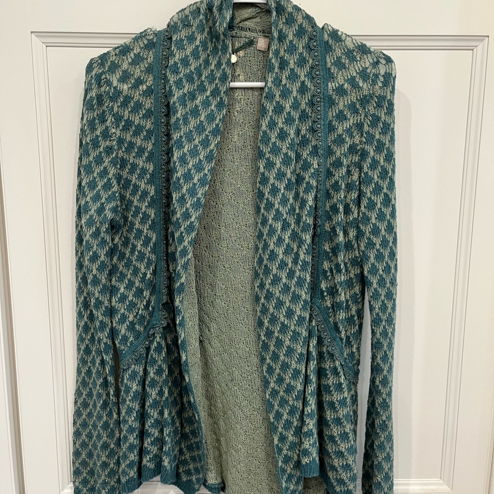 Anthropologie Knitted and Knotted cardigan
